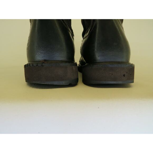 Ariat Brown Leather Steel Toe Waterproof Cowboy Western Boots Mens Size 9 EE main image 4